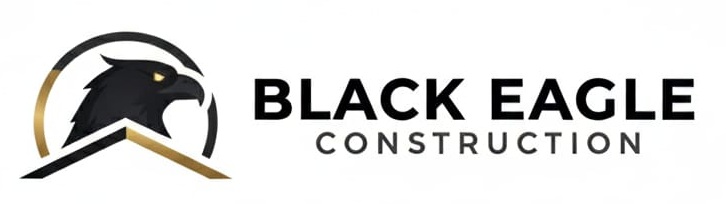 Black Eagle Construction Logo